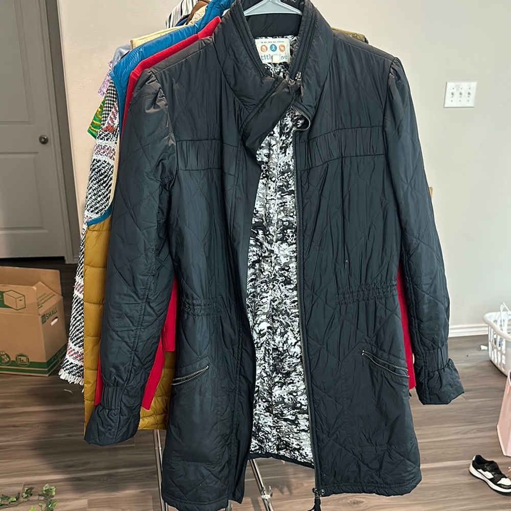 Women's Black Quilted Jacket